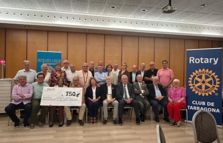 Educar, ajudar i donar esperança: una vetllada de compromís del Rotary Club Tarragona